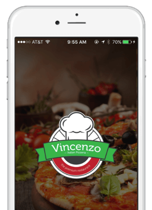 LineSkip Pizza Restaurant Application example.