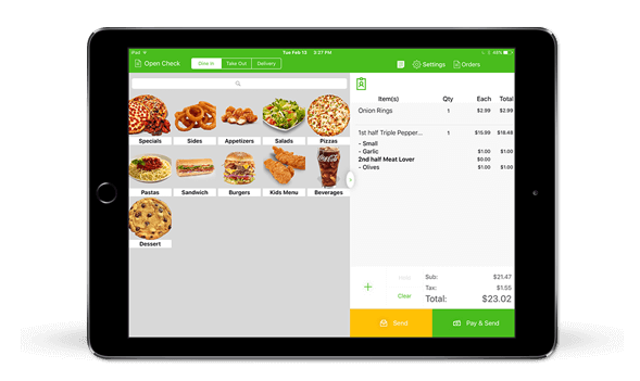 Lineskip Point of Sale iOS Application